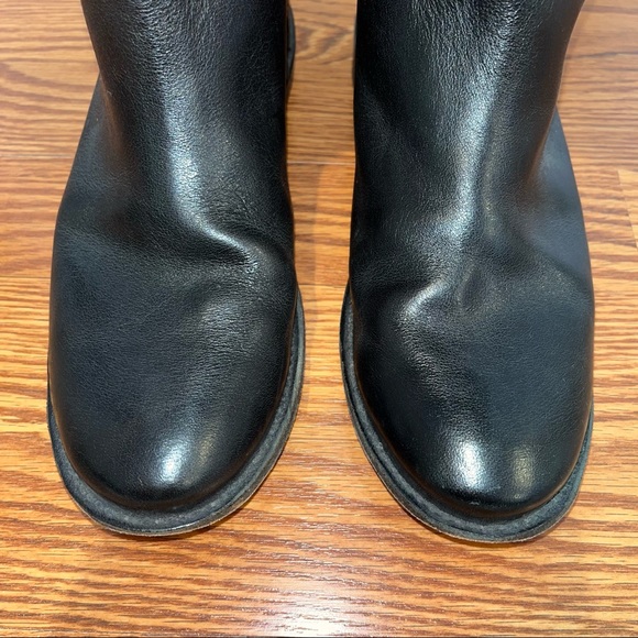 Frye Paige Tall Riding Boot - Black - Size 8 - Picture 5 of 16